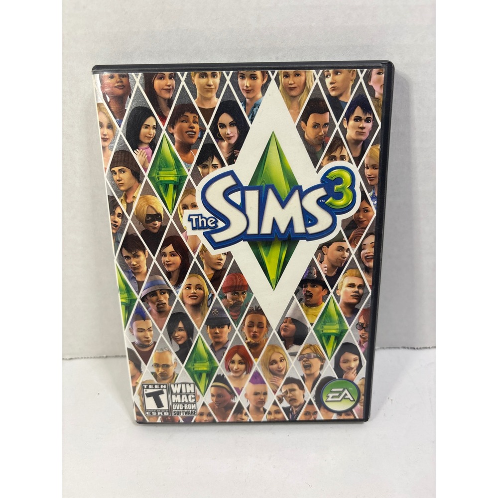 The Sims 3 PC Mac DVD-ROM Video Game EA Electronic Arts Life Simulation 2009